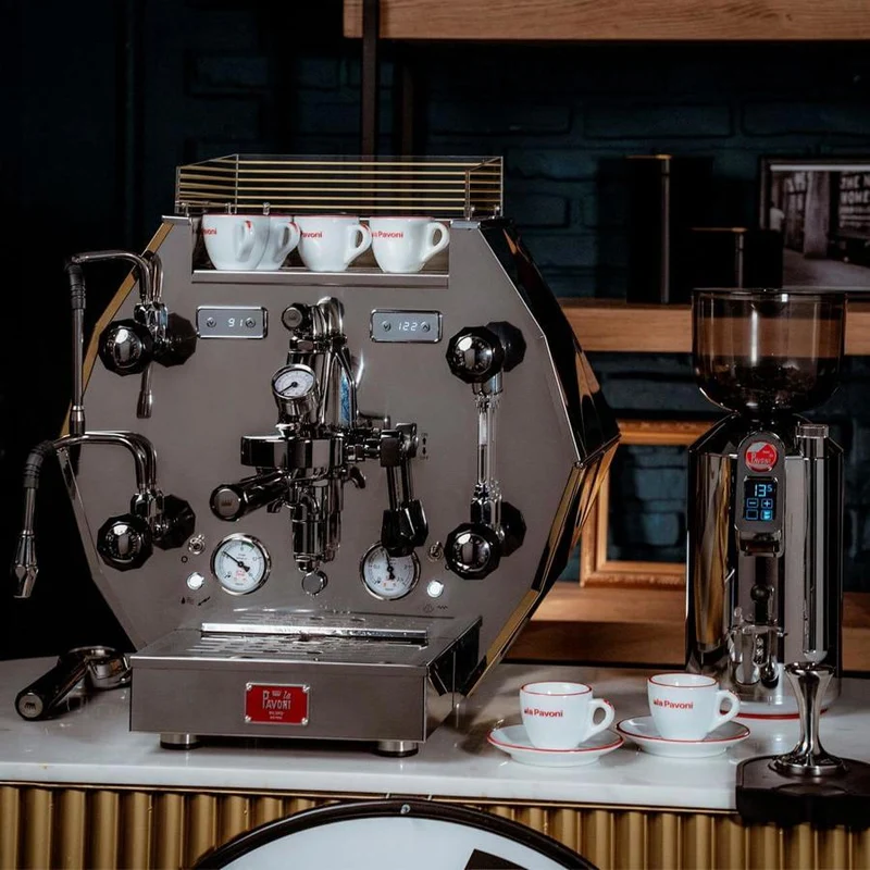 Pavoni Diamantina Espresso Coffee Machine - LPSDIG03UK