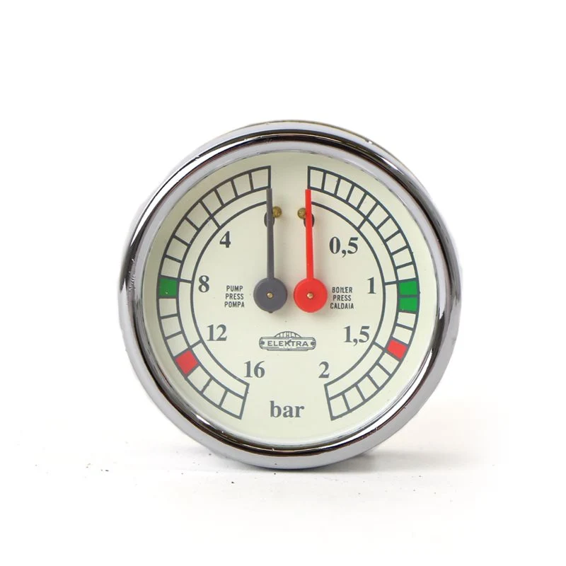 Elektra Classic Dual Pressure Gauge ø 60mm - 00985014