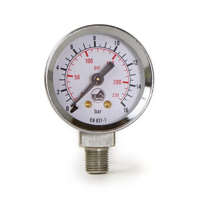La Pavoni Lever Piston Shaft Pressure Gauge 0-16 Bar - 5530014