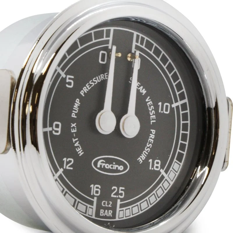 Fracino Dual Pressure Gauge ø 60mm - FC179-12-B