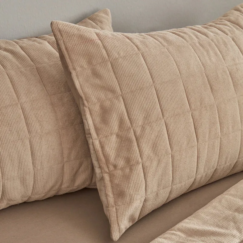 Karaca Home Lydia Doppelbett Stripe Comfort Set Beige