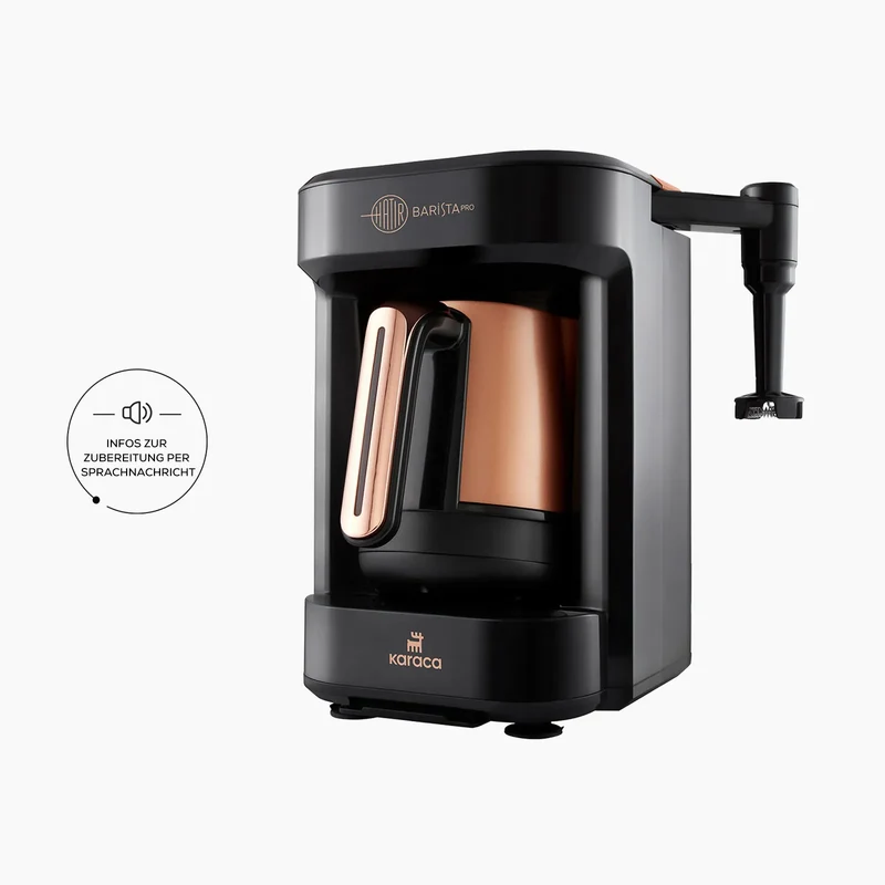 Karaca Hatır Barista Pro Sprechende Türkische Kaffeemaschine Bronze