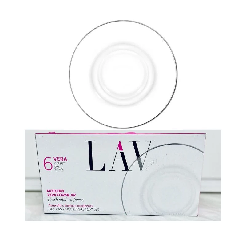 Lav Vra267 Vera 6lı Çay Tabagi