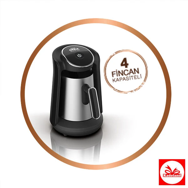 Arzum Okka Minio Türk Kahvesi Makinesi - Gümüş | Koffiezetapparaat | Arok004-K