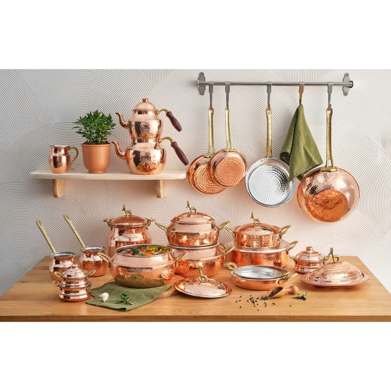 Karaca Alacahoyuk - koperen pan 16 cm./ Tava