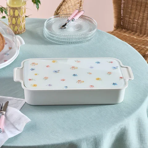 Karaca Fleur 8 Parça Kahvaltı Takımı, Çok Renkli