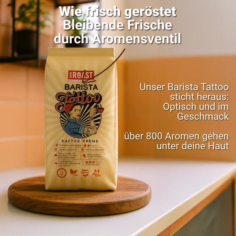 BARISTA TATTOO KAFFEE