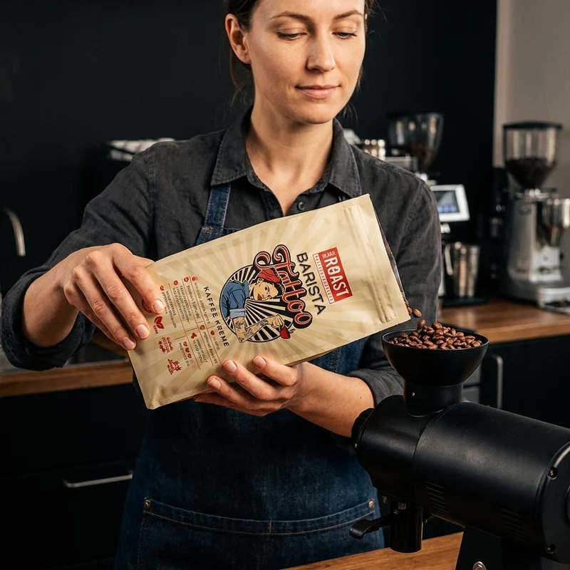 BARISTA TATTOO KAFFEE