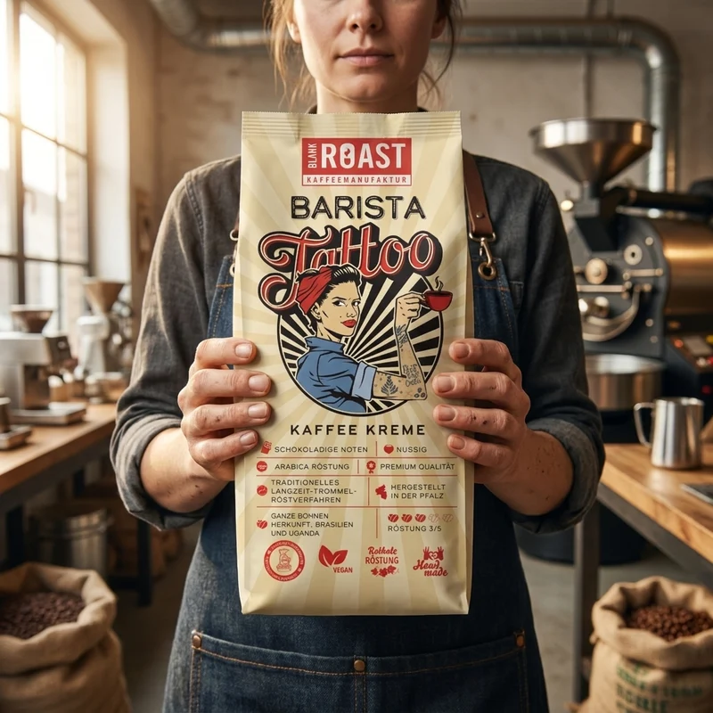 BARISTA TATTOO KAFFEE