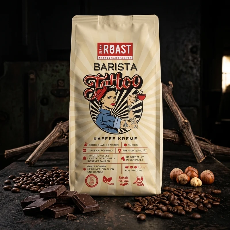 BARISTA TATTOO KAFFEE