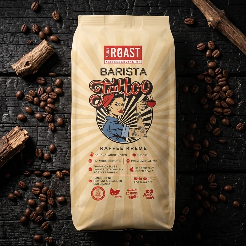BARISTA TATTOO KAFFEE
