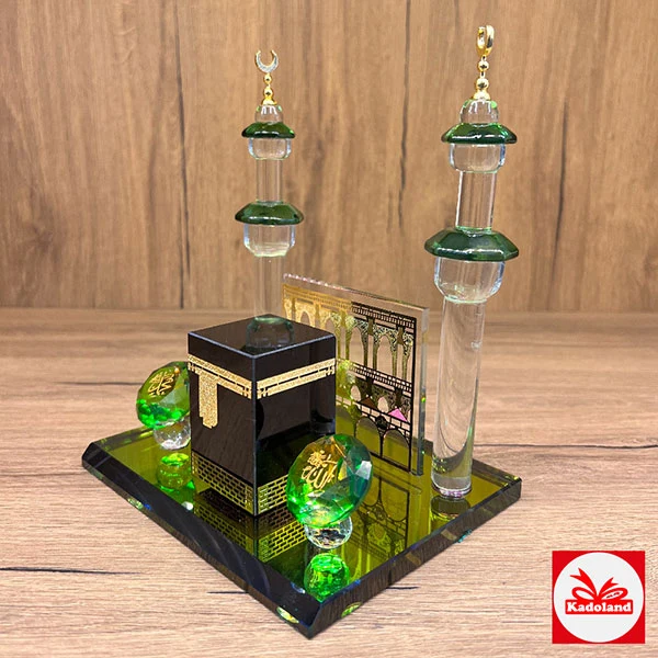 Kabe-i Şerif Maketi Cam | 15cmx11cmx18cm