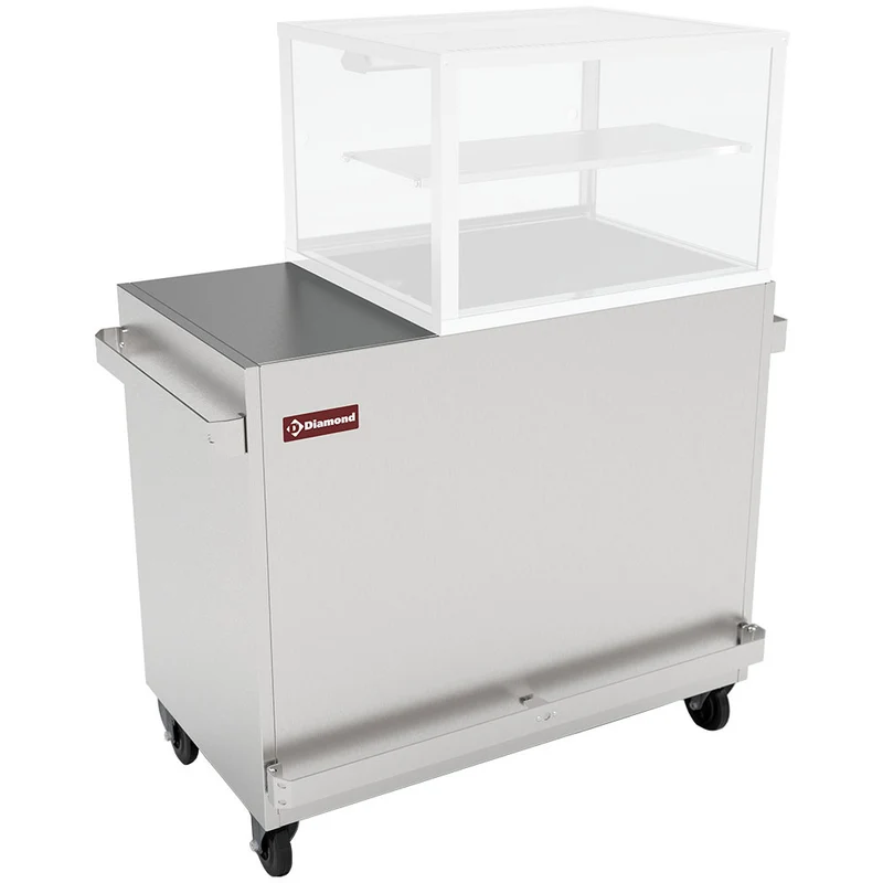 Unterbau aus Edelstahl für VBME-2X auf Rädern - MBM-2X