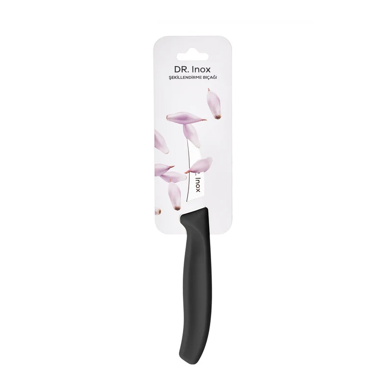 Dr. Inox Formmesser Schwarz 17cm