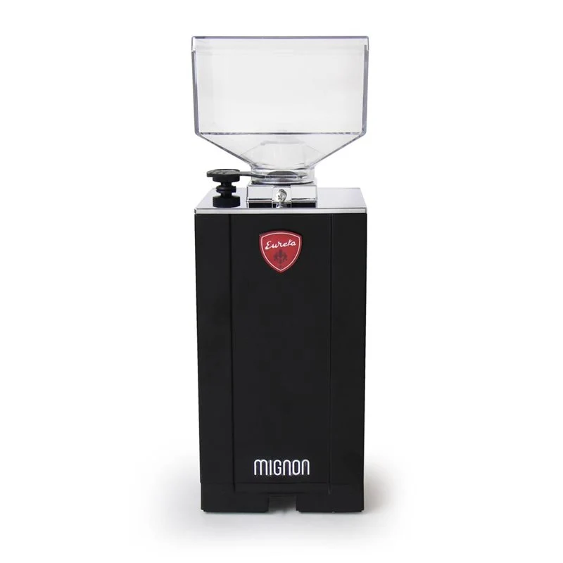 Eureka Mignon Specialita Coffee Grinder 230V - Black and Chrome