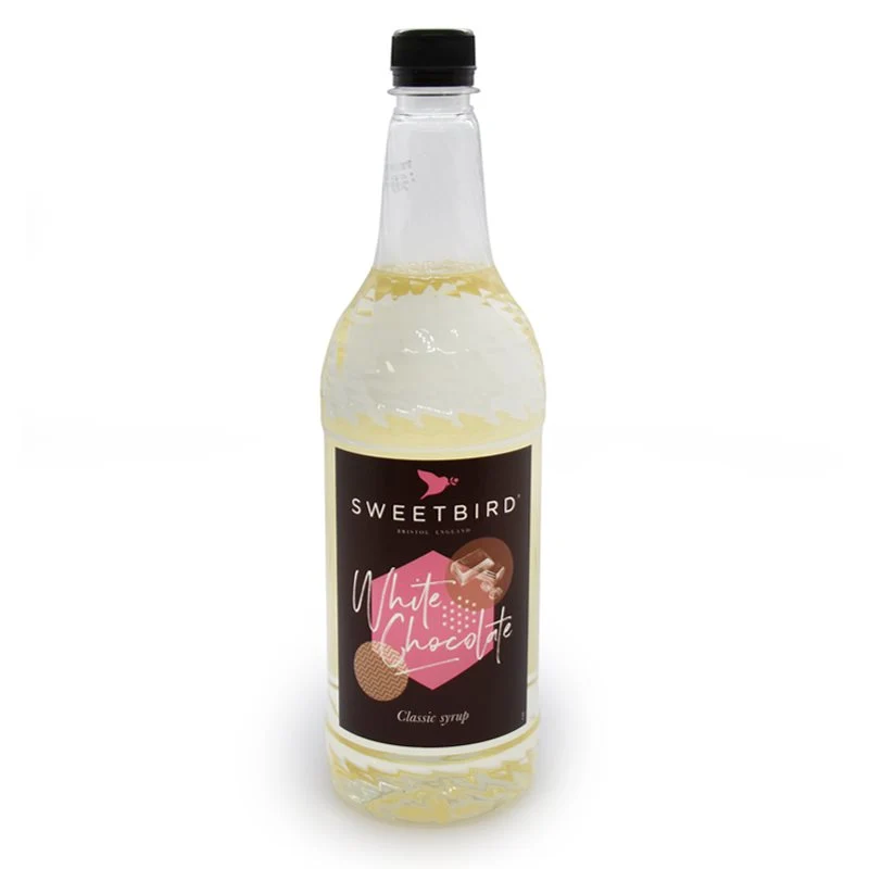 Sweetbird Classic White Chocolate Syrup 1.0 Ltr