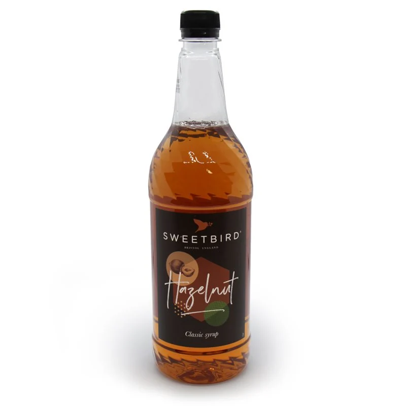 Sweetbird Classic Hazelnut Syrup 1.0 Ltr