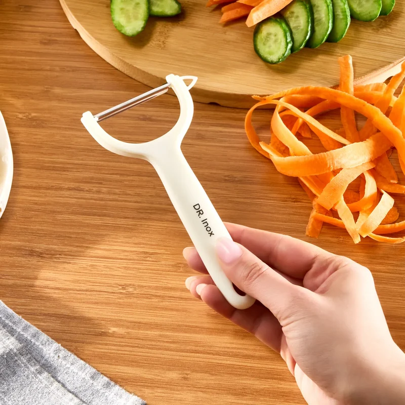 Dr. Inox Gerader Sparschäler, Creme