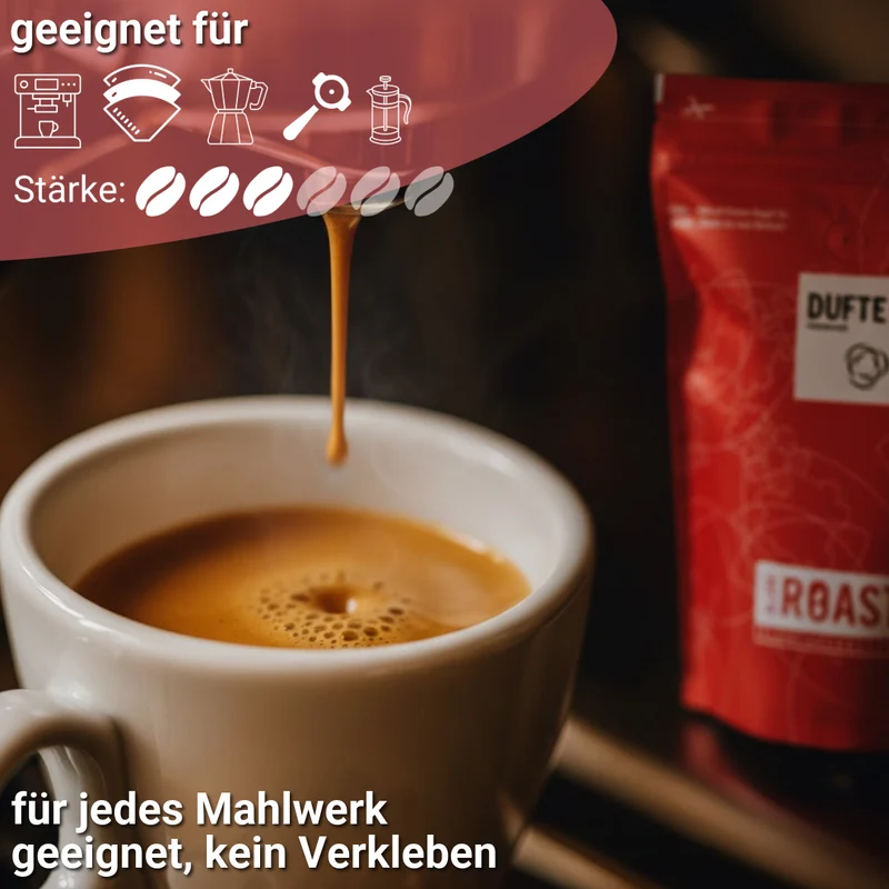 DUFTE HASELNUSS KAFFEE