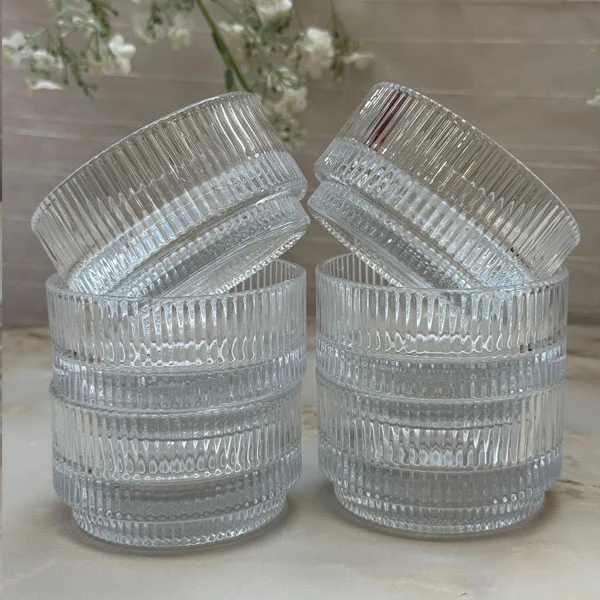 Bavary Snack Set with foot Small Kase - 200 ml - 6 Parça. Set