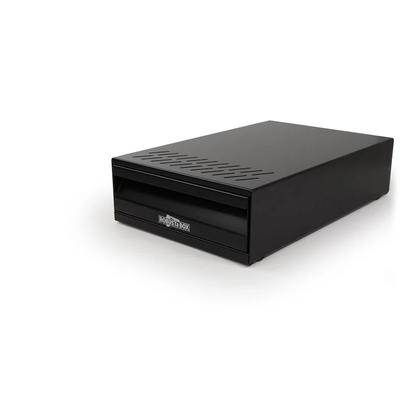 Robusta Box Black Under Grinder Knock-out Drawer - Large