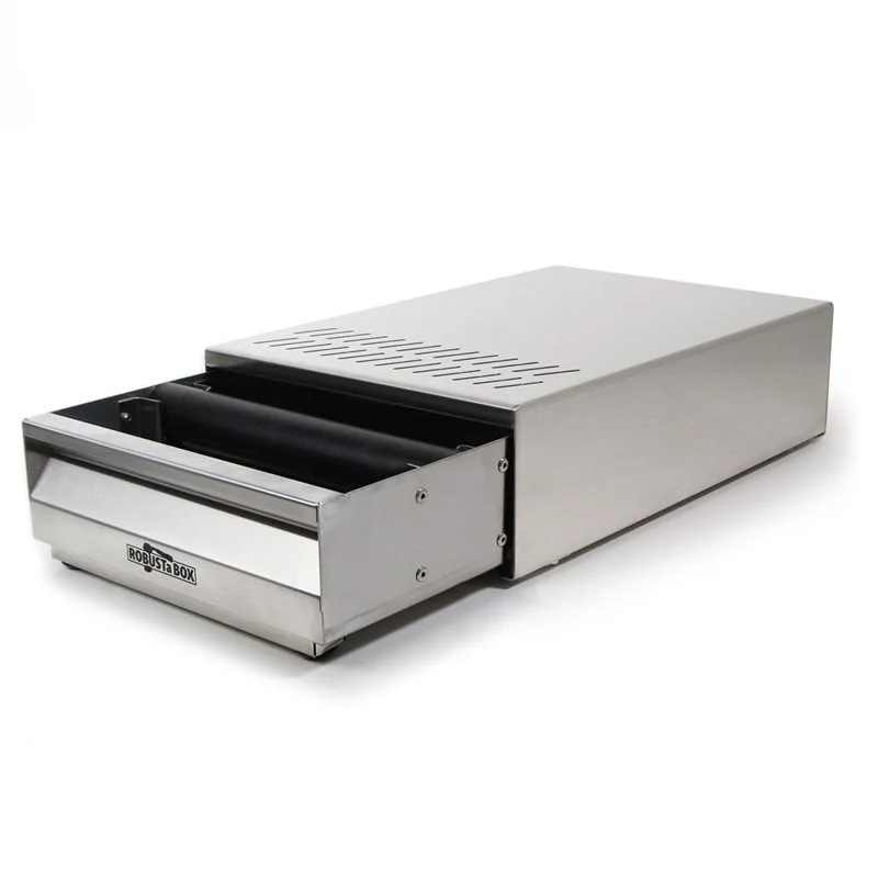 Robusta Box Stainless Steel Under Grinder Knock-Out Drawer - Large
