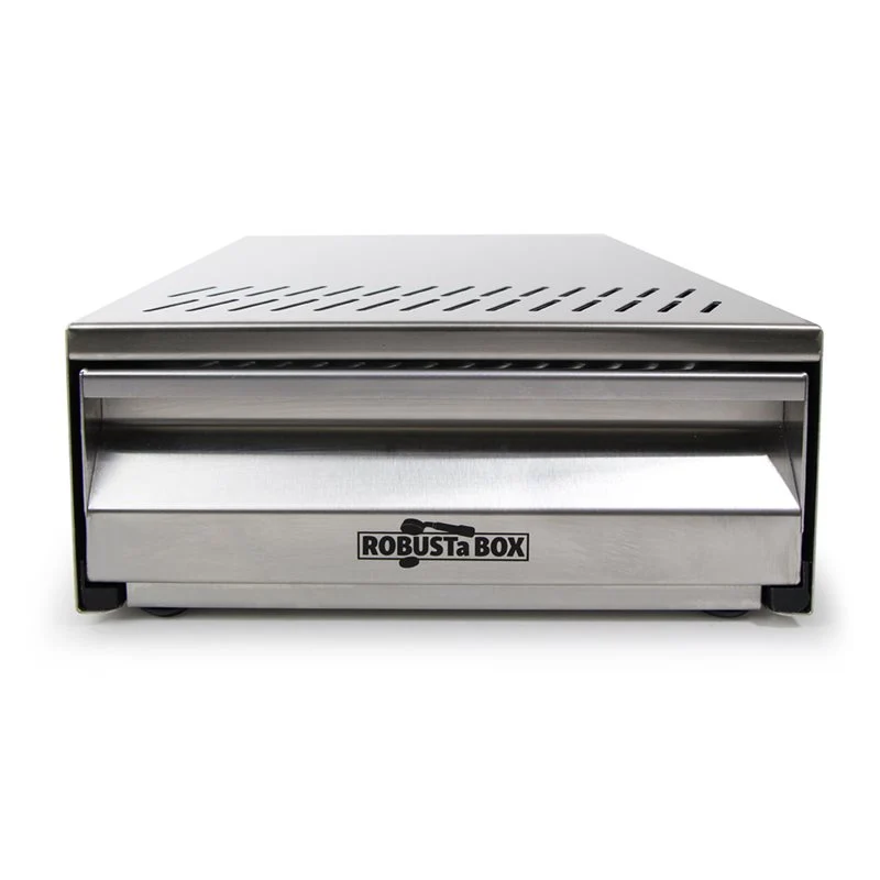 Robusta Box Stainless Steel Under Grinder Knock-Out Drawer - Large