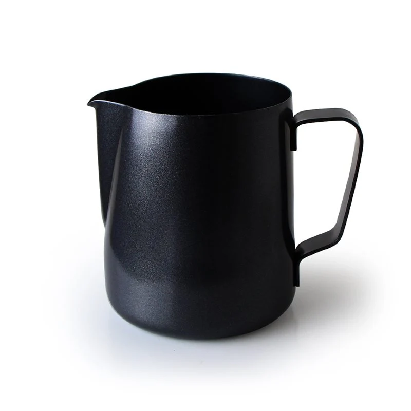 Olympia Black Non-Stick Frothing Jug 0.35ltr
