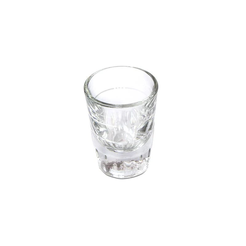 Barista Shot Glass 2oz Lined Height 75mm