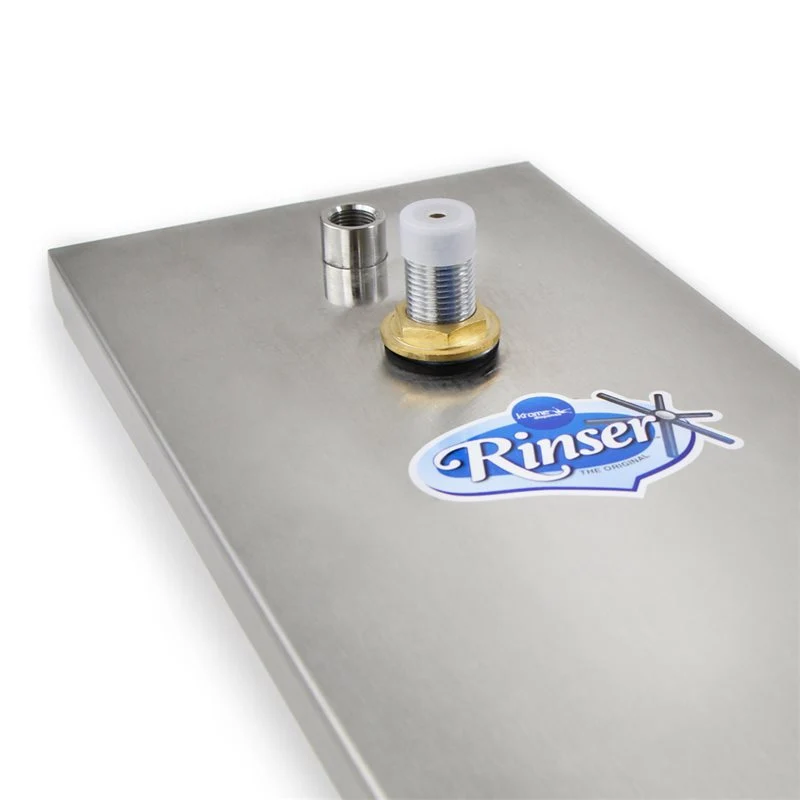 Krome Dispense Side Spray Glass Rinser Tray 610mm - C460