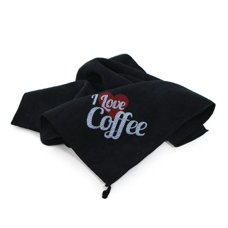 'I Love Coffee' Microfibre Cloth 40x40cm