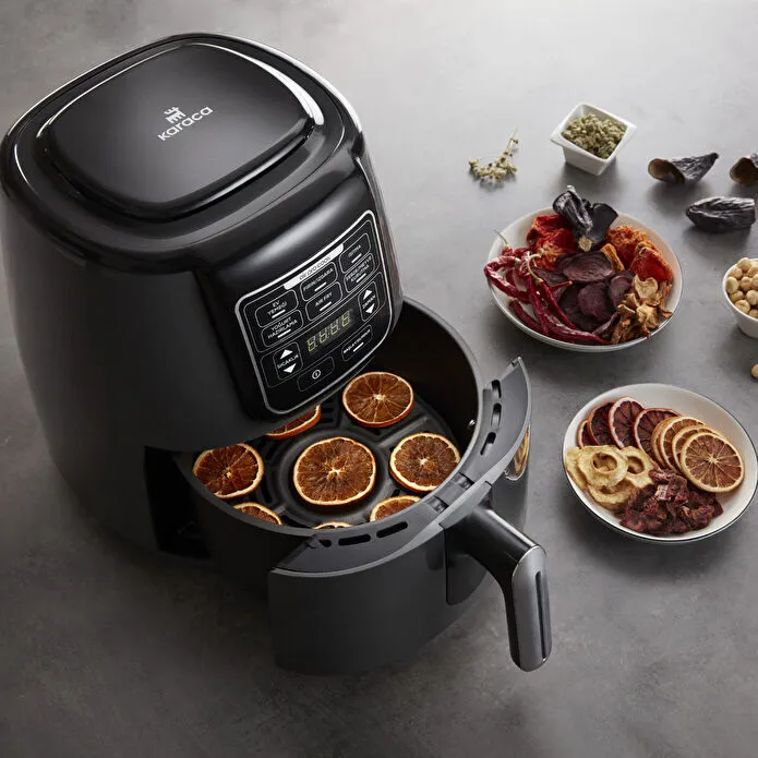 Karaca Air Pro Cook XL 2 in 1 Sprachgesteuerter AirFryer Mineral Gold 4L