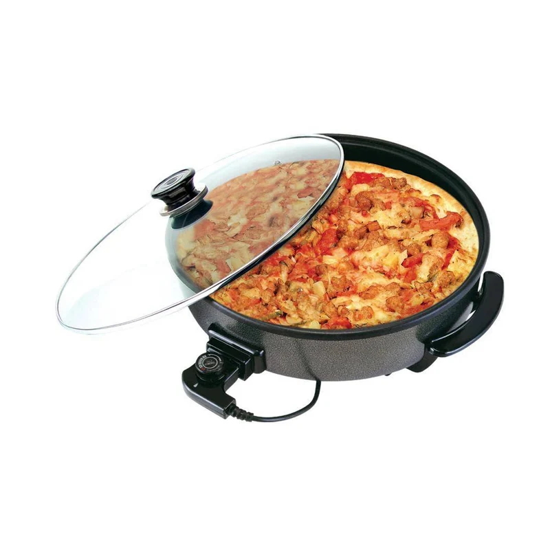 Mulex Elektrikli 32 cm Pizza Tavası (Pizza pan) | 9 cm derinlik