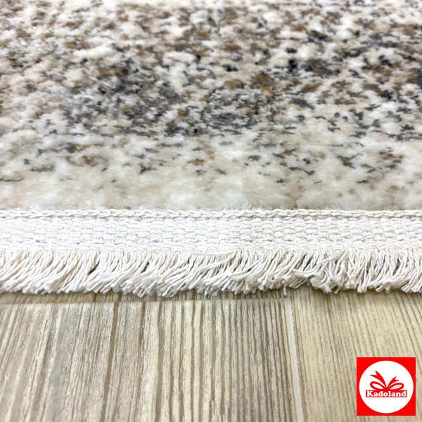 Angora Akrilik Halı | Design 9808C Cream-Grey | 160cm x 230cm