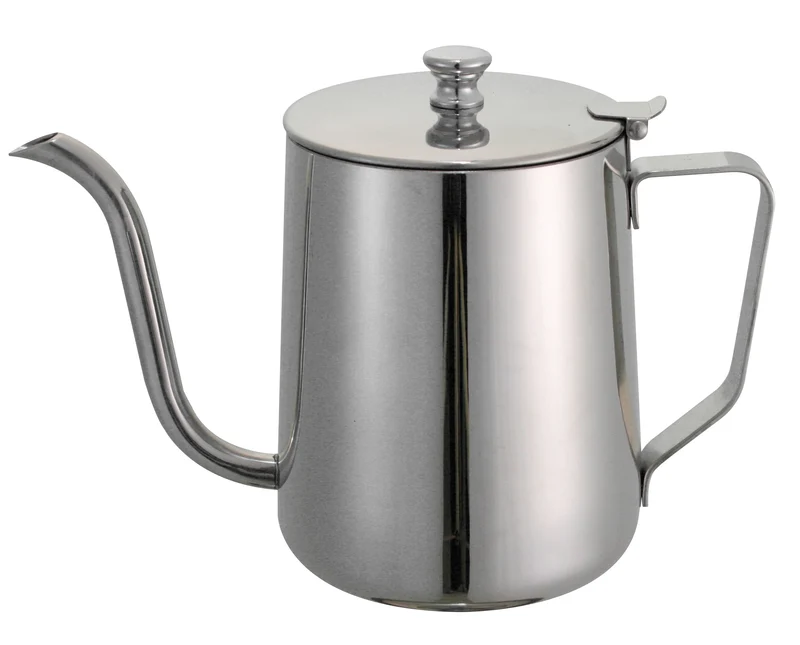 Aufbrühkanne Edelstahl mit Deckel für Brühkaffee Joe Frex