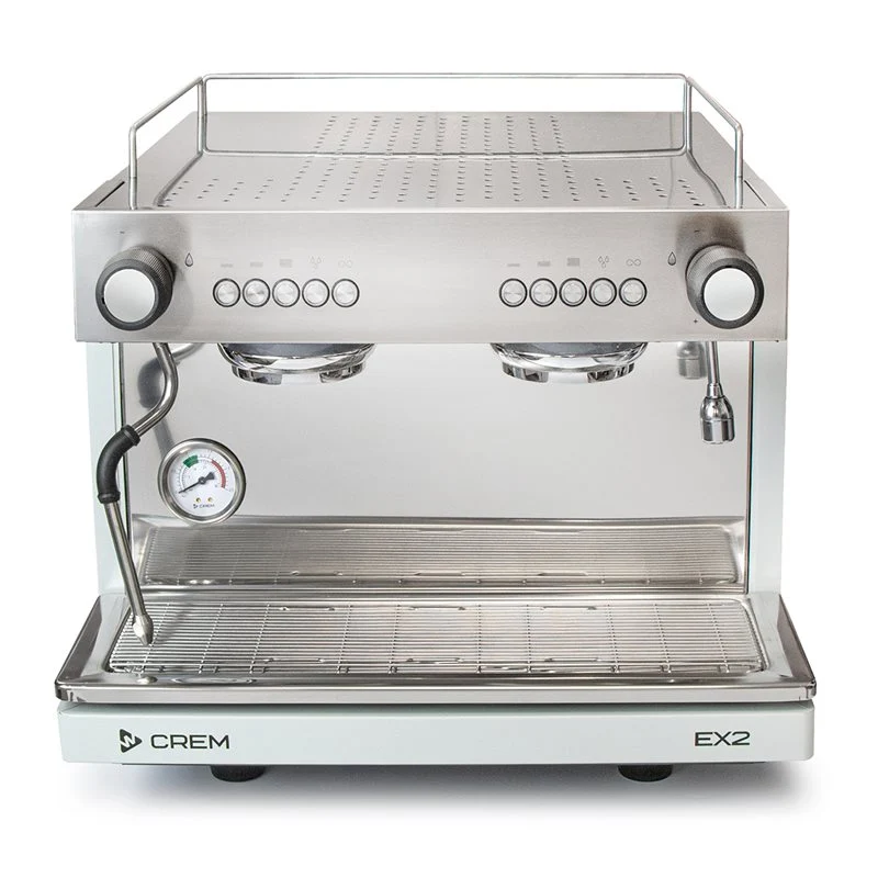 Crem EX2 Compact 2 Grp Espresso Machine - Light Grey