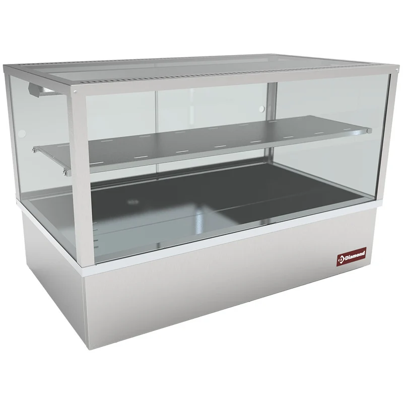 Wärmevitrine, Bain-Marie, 3 GN 1/1 Panorama - VBE-311/N