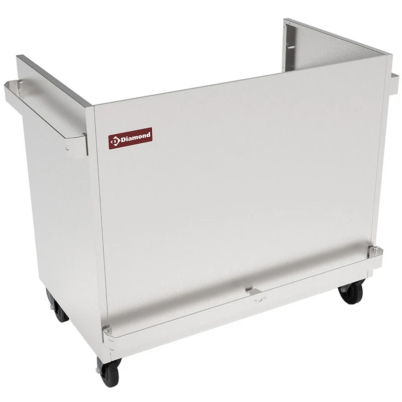 Unterbau aus Edelstahl für VBE-311/N auf Rädern - MEX-RG3/N