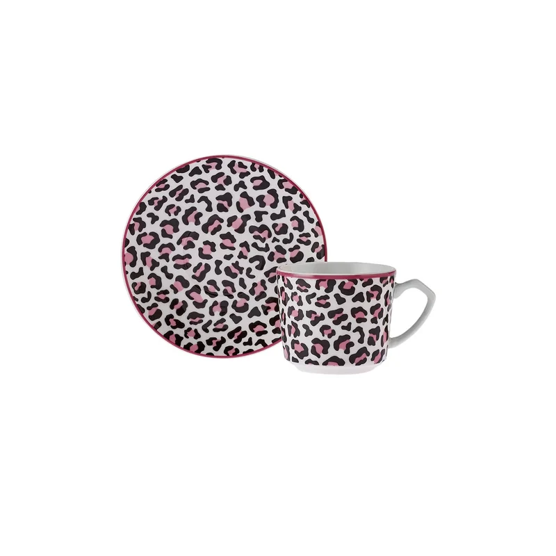 Karaca Britney Kaffeetassen-Set, 2 Personen, 80 ml