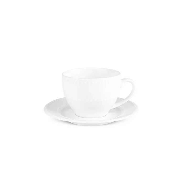 Karaca Cody Teetasse und Untertasse 220 ml