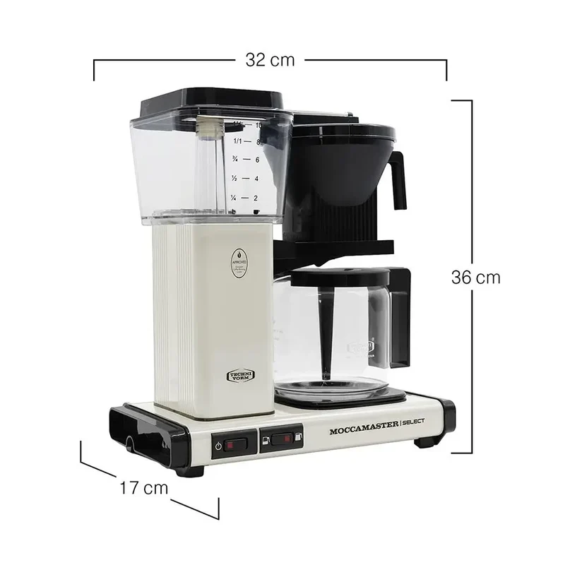Moccamaster KBG Select – Elektrische Filterkaffeemaschine