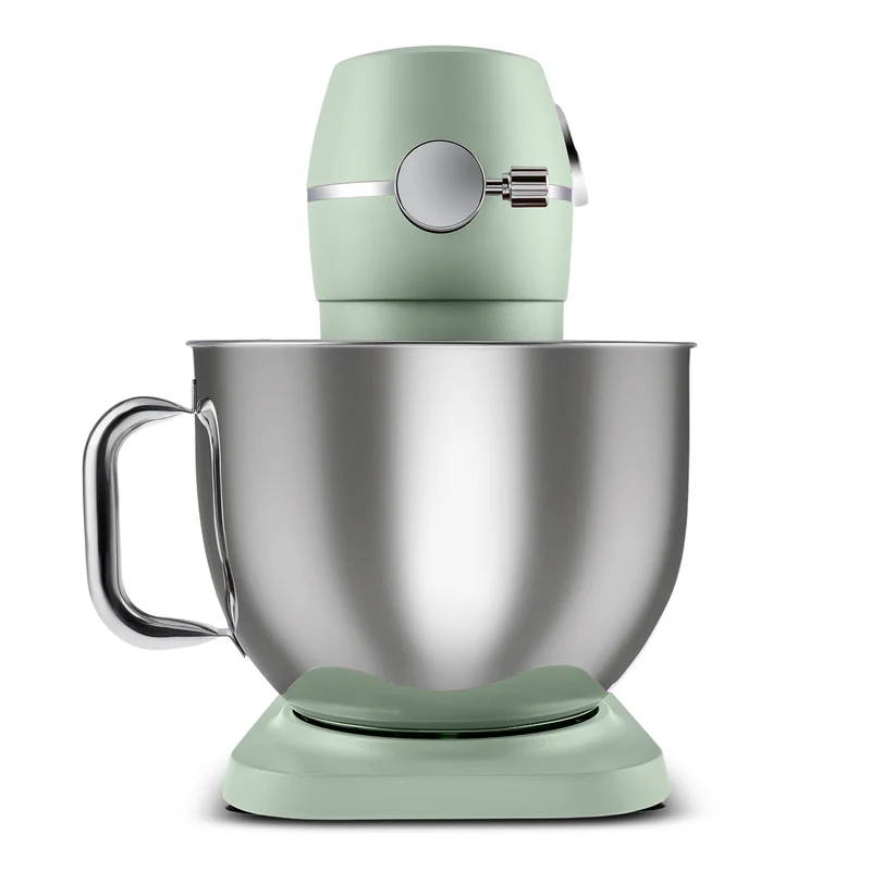 Karaca Multichef Artisan Standmixer mit Digitaldisplay, Gusseisen, Mint, 1800W, 7L