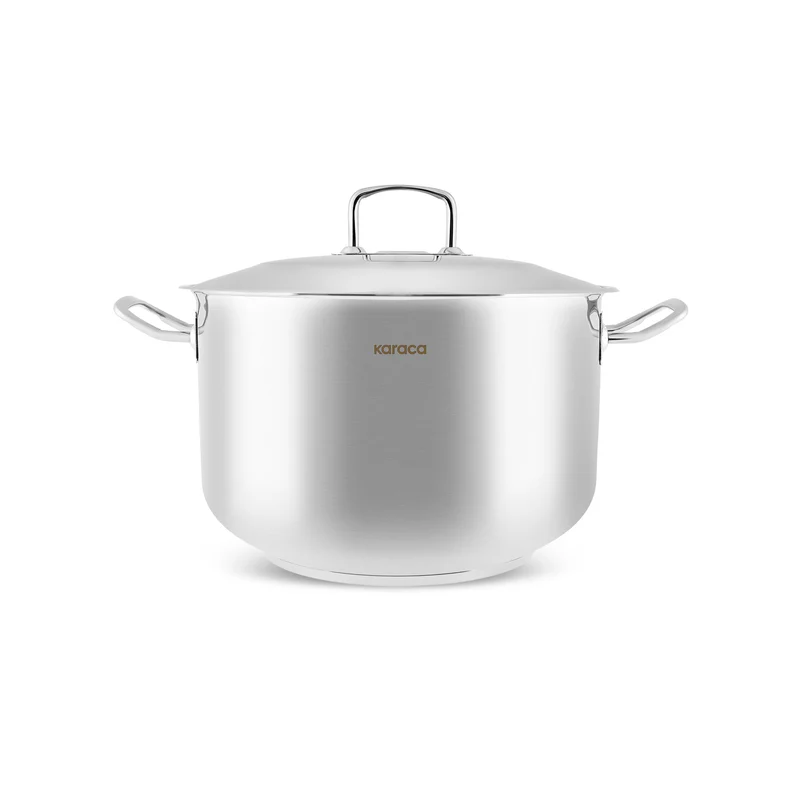 Karaca Nazen XL Edelstahl-Aşure-Topf, 34 cm