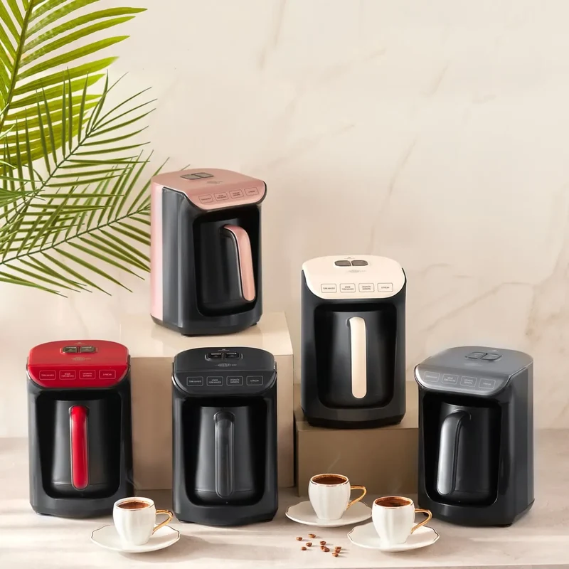 Karaca Hatır Kaffeemaschine mit Röstfunktion Rosenbeere
