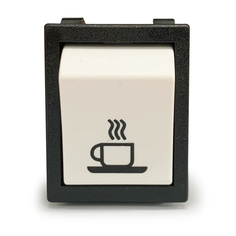 Marzocco White Rocker Switch with Cup Symbol - L285/1
