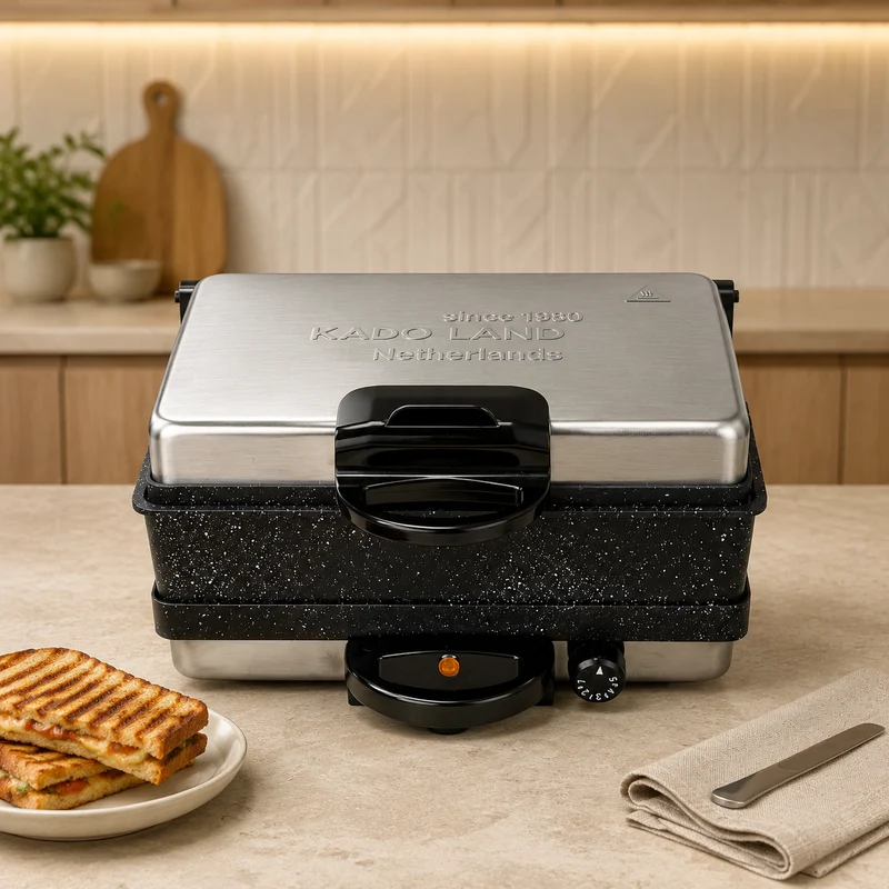 Kadoland Lahmacun Ve Bazlama Makinesi Multigrill/ Tava Dahil