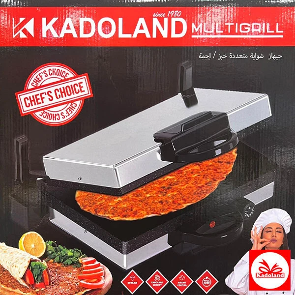 Kadoland Lahmacun Ve Bazlama Makinesi Multigrill/ Tava Dahil