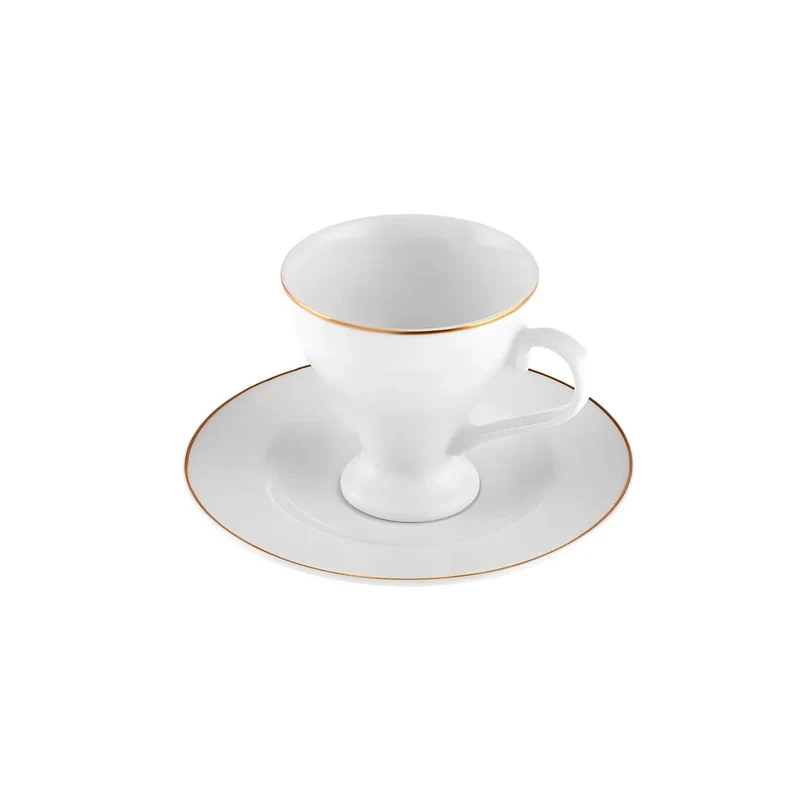 Karaca Biga Kaffeetassen-Set 6 Personen, 90 ml