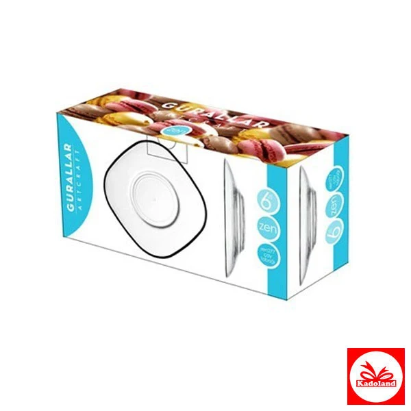 Lav Çay Tabağı 6lı Zen277F