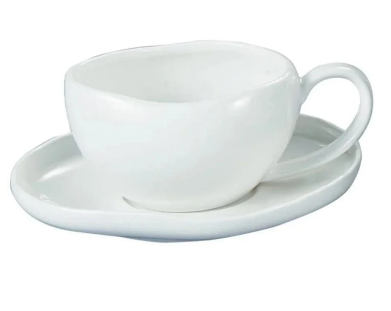 Bavary Capital Espresso Fincan Seti 6 Kişilik 12 Parça | Küçük Boy - 120 ml
